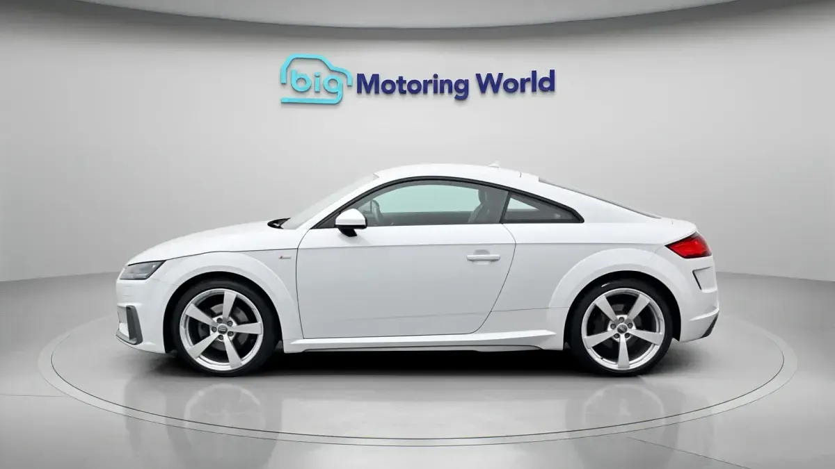 Used Audi TT S-Line 245 HP (180 kW) 2019 White Coupe
