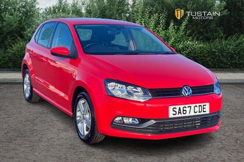 Red Used 2017 VW Polo Edition Hatchback | £10,499 (Good price) - Image 1/4