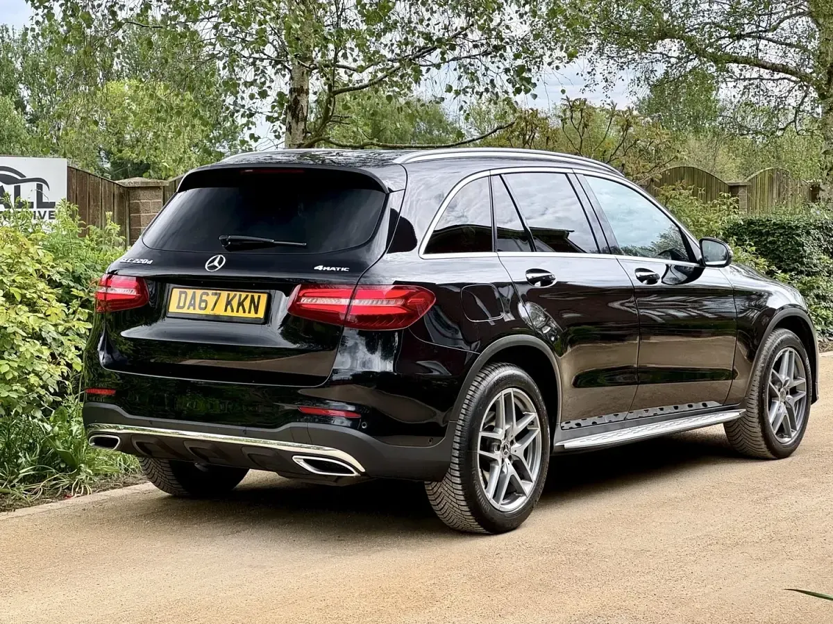 Used Mercedes GLC220 AMG line 2017 Black SUV