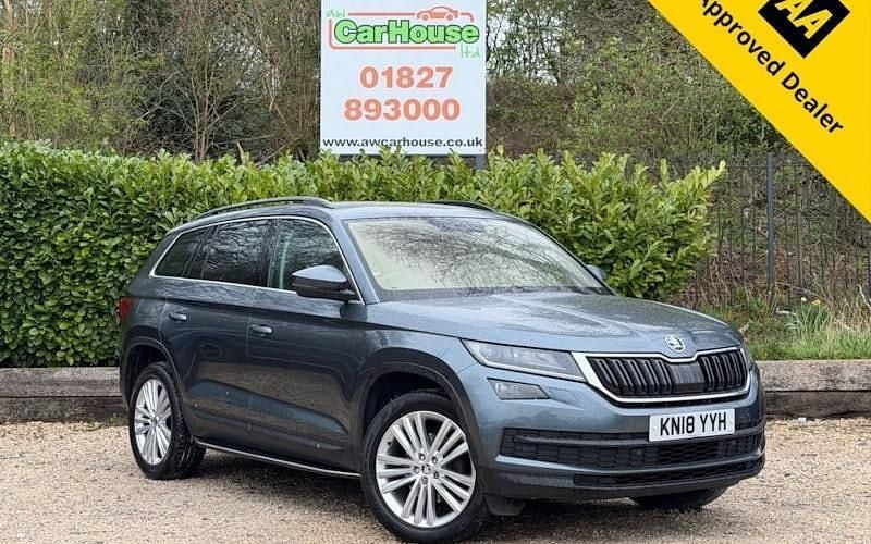 Used Skoda Kodiaq SE L 150 HP (110 kW) 2018 Grey SUV