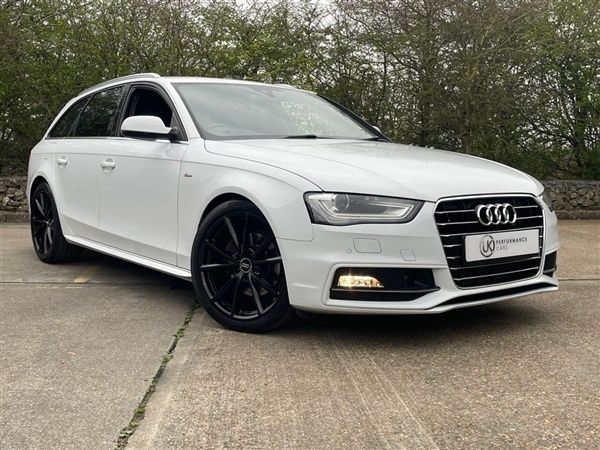 Pearl white metallic Used 2016 Audi A4 S-Line Estate | £14,995 (Fair price) - Image 1/1