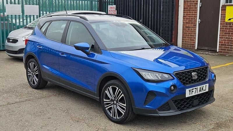 Blue Used 2021 Seat Arona SE Technology SUV | £9,999 (Super price) - Image 1/4