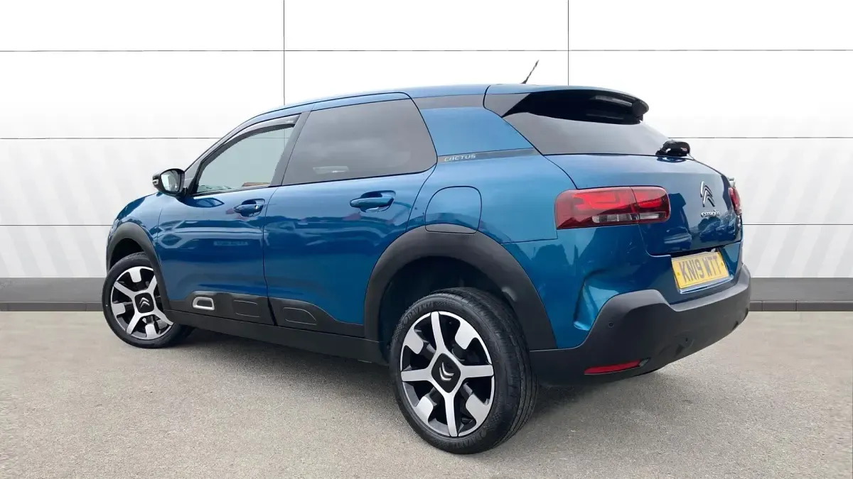 Used Citroën C4 Cactus Flair 102 HP (75 kW) 2019 Blue Hatchback