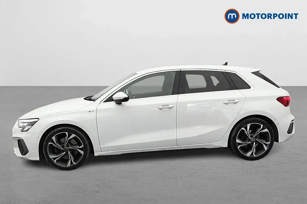 Used Audi A3 S-Line 2021 White Sedan