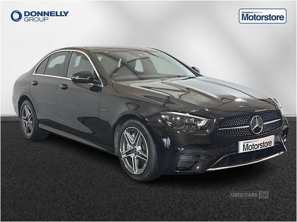 Black Used 2021 Mercedes E300 AMG line Sedan | £26,995 (Fair price) - Image 1/4