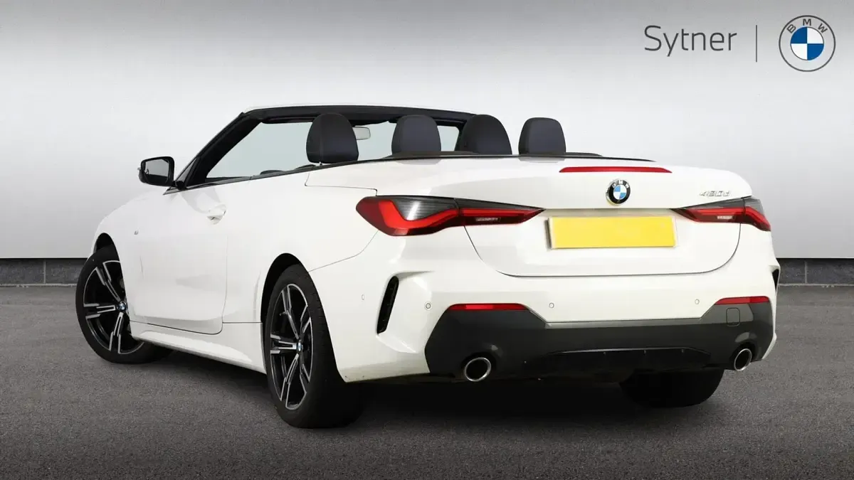 Used BMW 420 M Sport 187 HP (137 kW) 2022 White Cabriolet