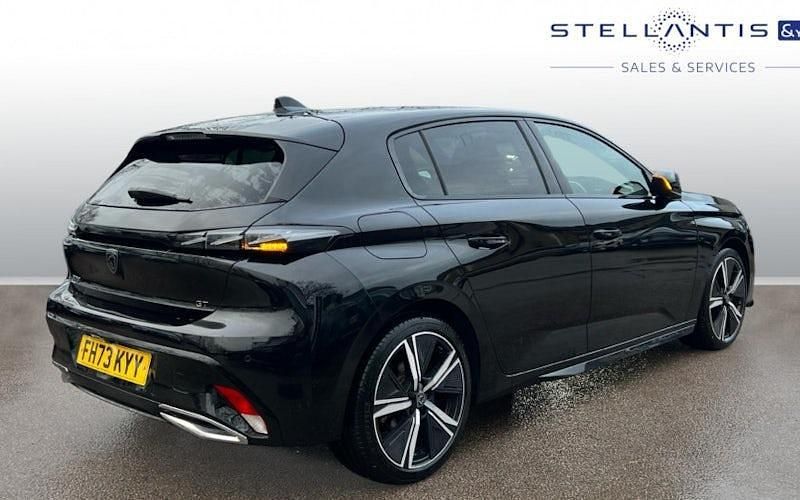 Used Peugeot 308 GT 131 HP (96 kW) 2024 Black Hatchback