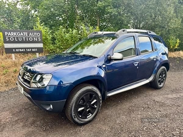 Blue Used 2017 Dacia Duster Prestige SUV | £7,995 (Fair price) - Image 1/4