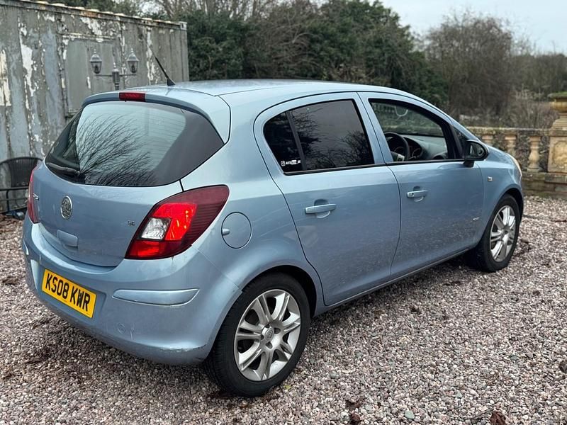 Used Vauxhall Corsa Club 90 HP (66 kW) 2008 Grey Hatchback