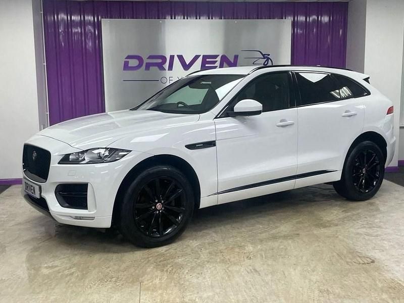 White Used 2019 Jaguar F-Pace R-Sport SUV | £18,200 (Fair price) - Image 1/3