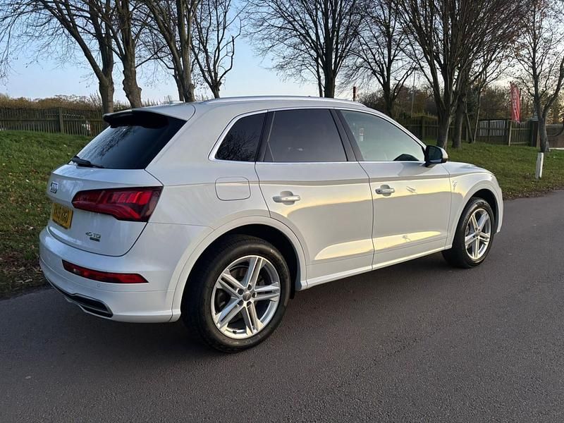 Used Audi Q5 S-Line 190 HP (139 kW) 2019 White SUV