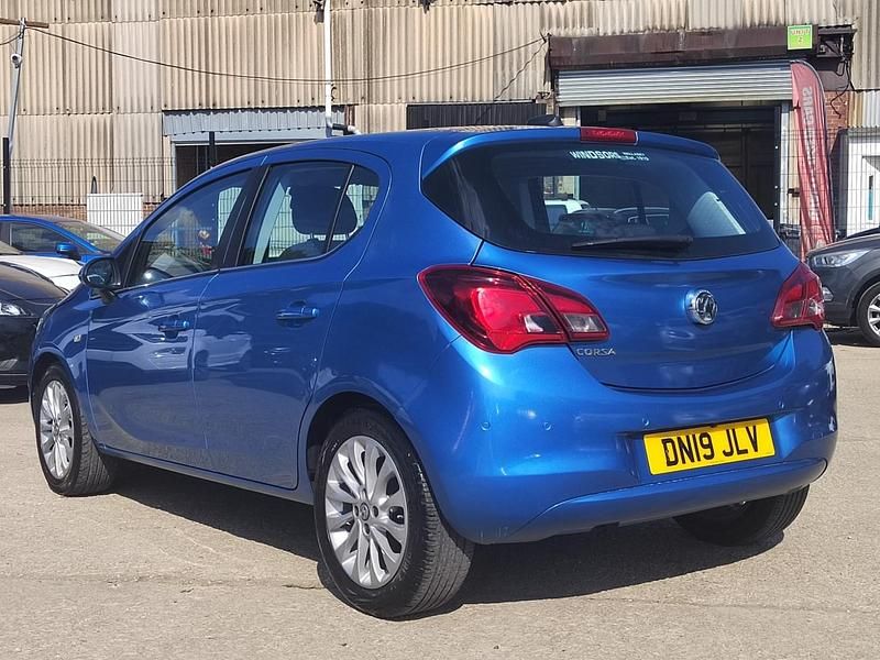 Used Vauxhall Corsa 88 HP (64 kW) 2019 Blue Hatchback