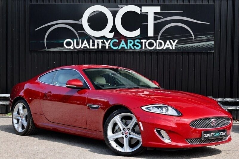 Red Used 2014 Jaguar XK Coupe | £23,995 (Fair price) - Image 1/4