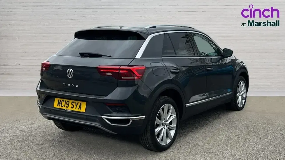Used VW T-Roc SEL 115 HP (84 kW) 2019 Grey SUV