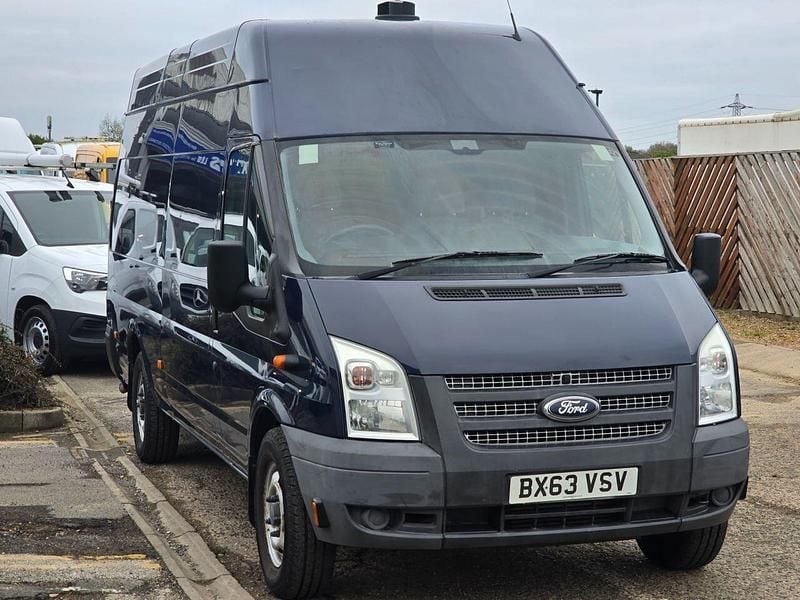 Used Ford Transit 155 HP (114 kW) 2013 Blue Van