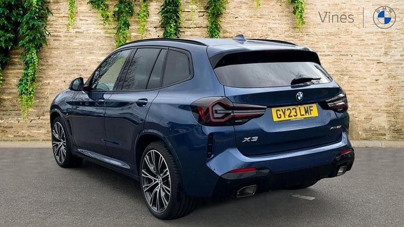 Used BMW X3 M Sport 181 HP (133 kW) 2023 Blue SUV