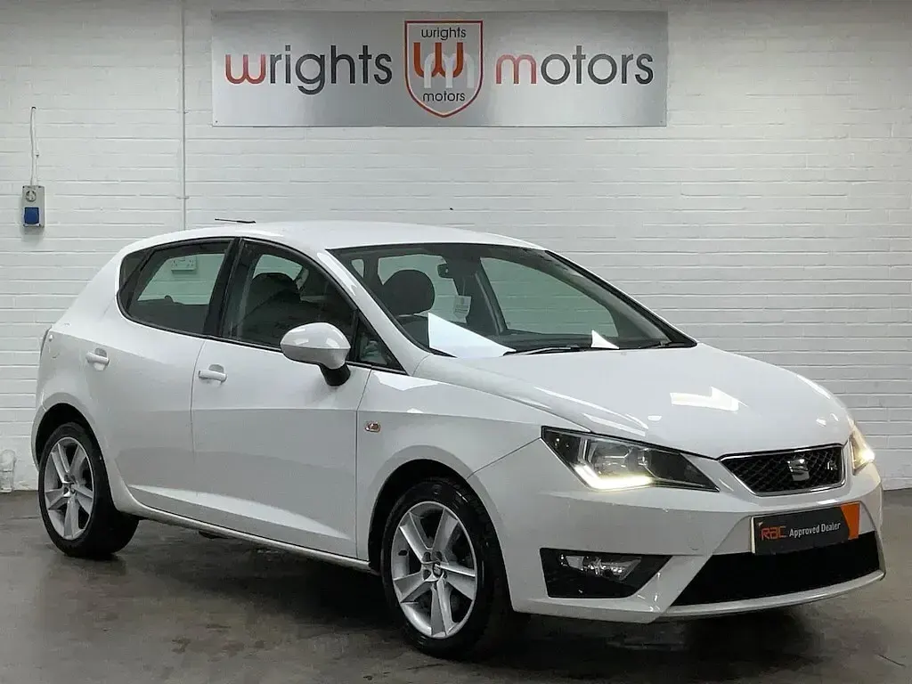 Used Seat Ibiza FR 90 HP (66 kW) 2017 White Hatchback