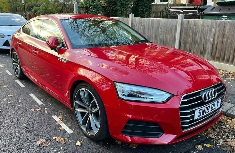 Red Used 2018 Audi A5 Comfort Hatchback | £14,099 (Good price) - Image 1/1