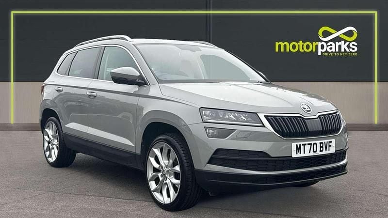 Meteor grey Used 2020 Skoda Karoq SE L SUV | £14,500 (Fair price) - Image 1/4