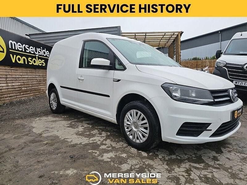 White Used 2020 VW Caddy Trendline MPV | £7,795 (Good price) - Image 1/4