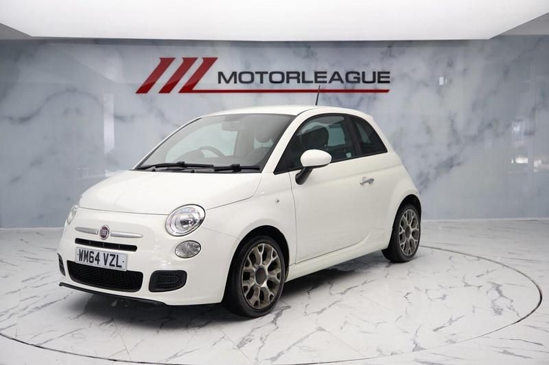 Used Fiat 500 S 69 HP (50 kW) 2014 White Hatchback
