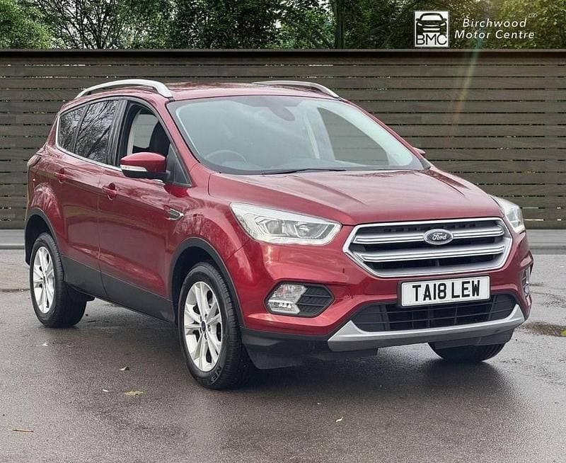 Red Used 2018 Ford Kuga ST-Line X SUV | £8,995 (Good price) - Image 1/4