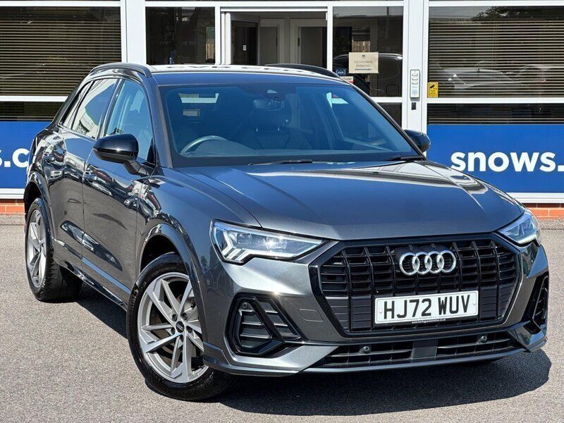 Grey Used 2022 Audi Q3 Black Edition SUV | £28,208 - Image 1/4