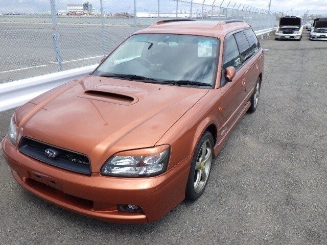 Orange Used 2001 Subaru Legacy GT Estate | £9,999 - Image 1/4