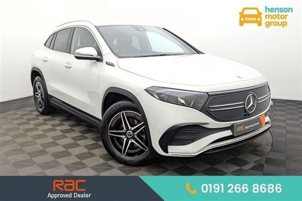 White Used 2022 Mercedes EQA250 AMG line SUV | £18,899 (Fair price) - Image 1/1