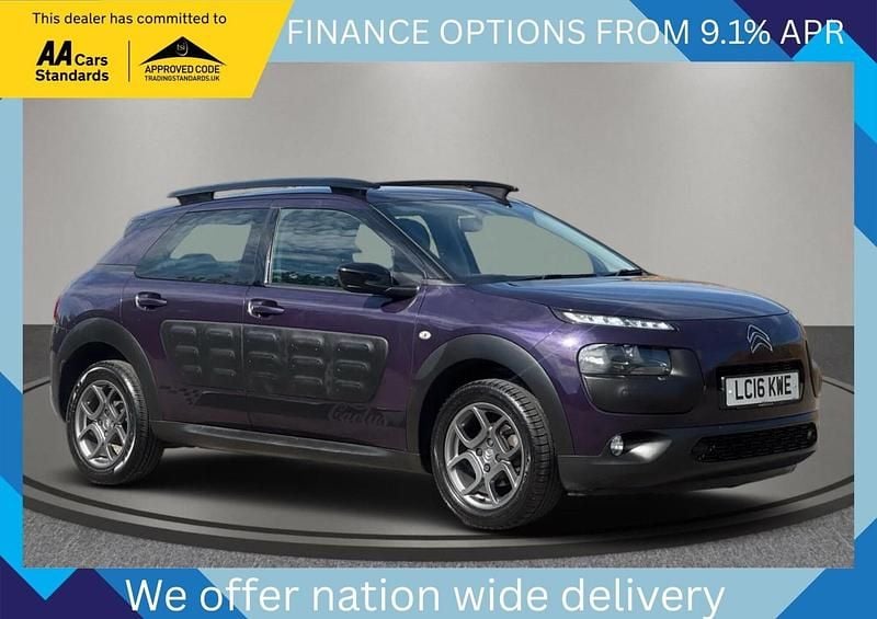 Mauve/purple Used 2016 Citroën C4 Cactus Feel Hatchback | £3,545 (Super price) - Image 1/4