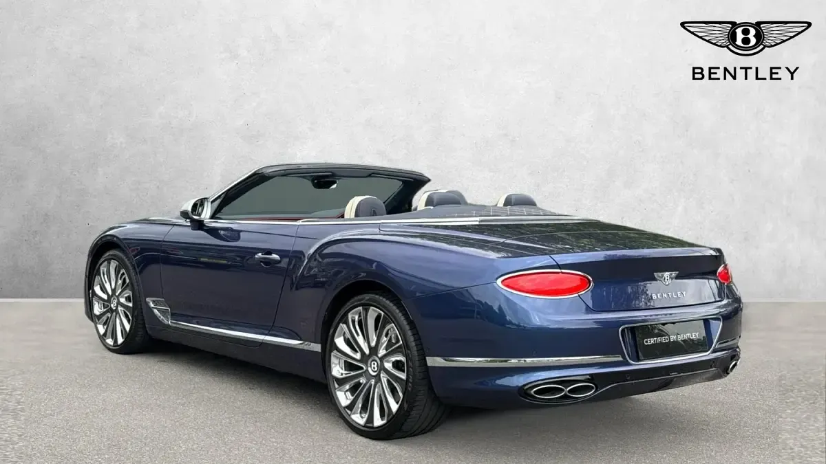 Used Bentley Continental Mulliner 2023 Blue Cabriolet