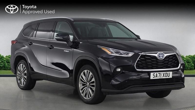 Black Used 2021 Toyota Highlander SUV | £32,995 - Image 1/4