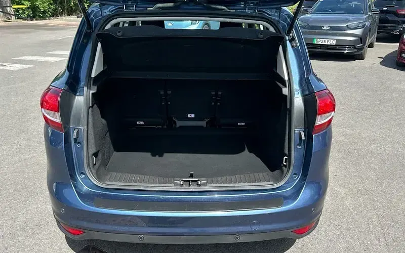 Used Ford C-MAX Titanium 125 HP (91 kW) 2018 Blue MPV