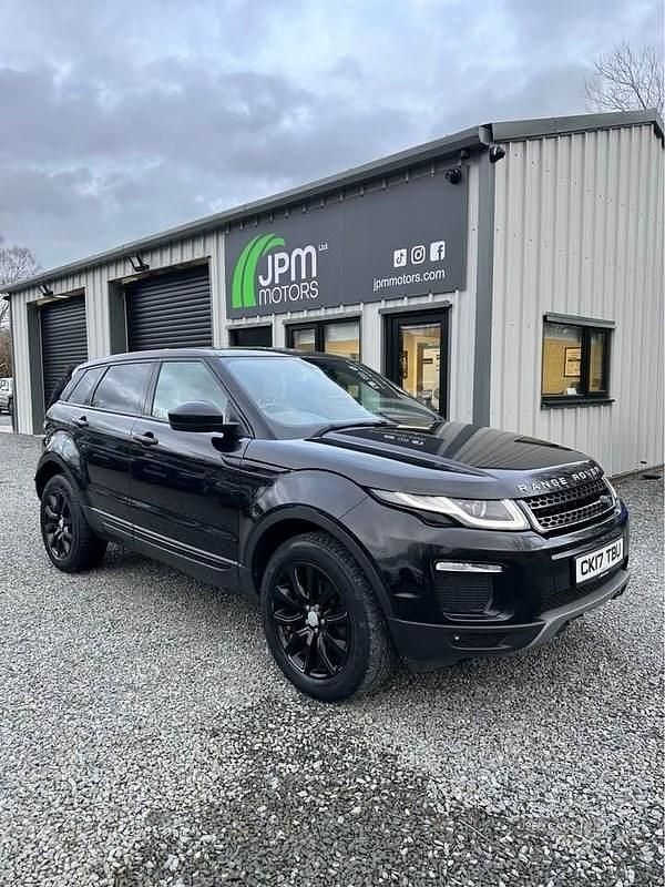 Used Land Rover Range Rover evoque SE 2017 Black Estate