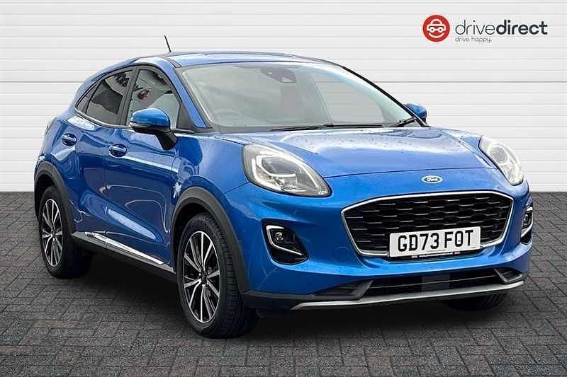 Used Ford Puma Titanium 125 HP (91 kW) 2024 Blue SUV