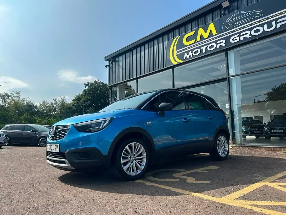 Used Vauxhall Crossland X 83 HP (61 kW) 2021 Blue SUV