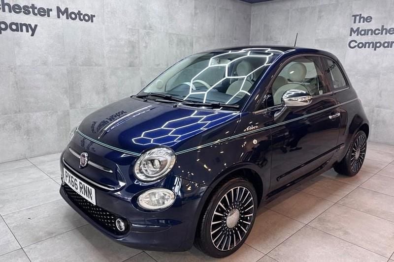 Blue Used 2016 Fiat 500 Riva Hatchback | £6,990 (Expensive) - Image 1/1
