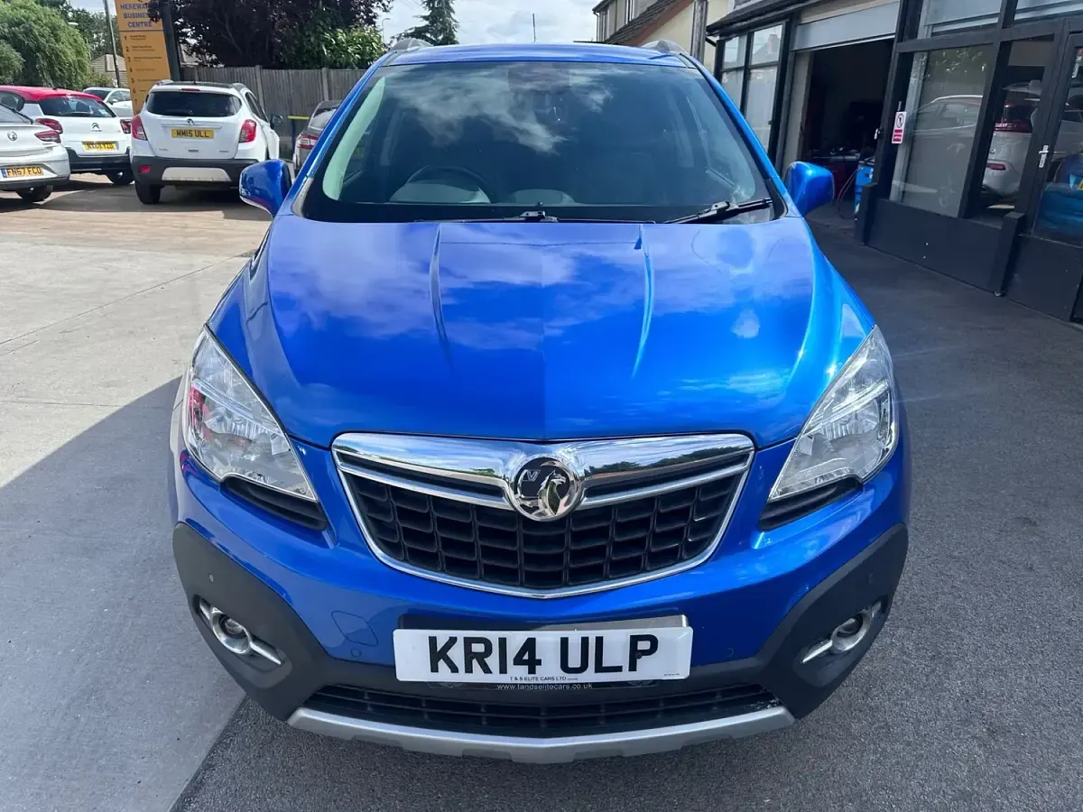 Used Vauxhall Mokka 115 HP (84 kW) 2014 Blue SUV