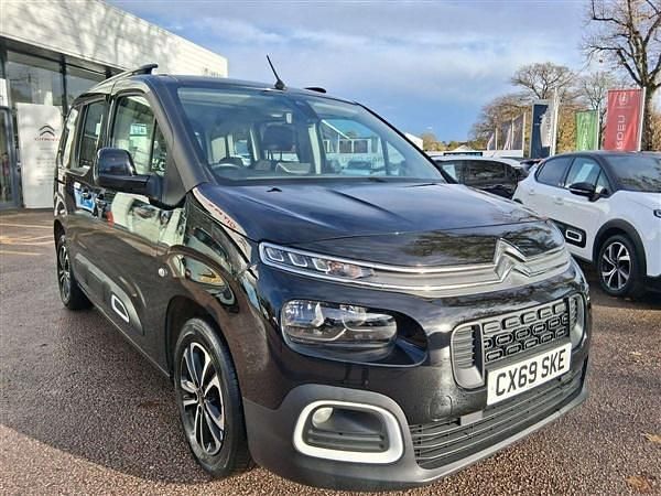 Black Used 2019 Citroën Berlingo Flair MPV | £14,895 (A bit pricey) - Image 1/4