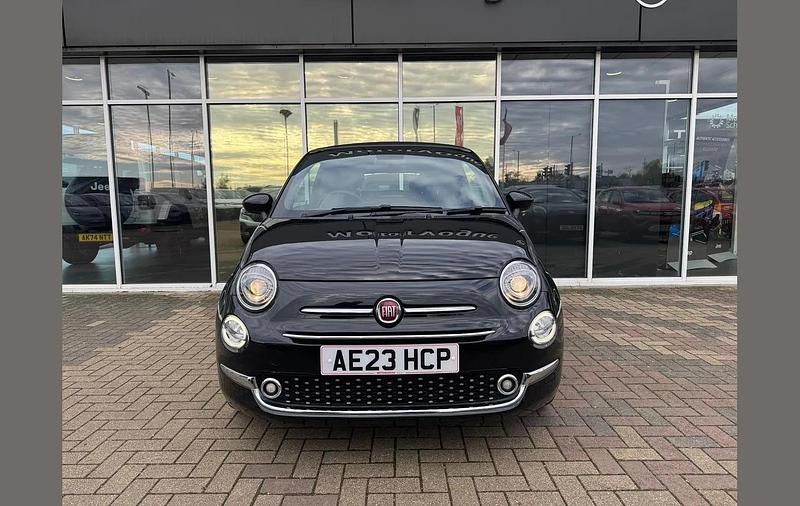 Used Fiat 500C 68 HP (50 kW) 2023 Black Cabriolet