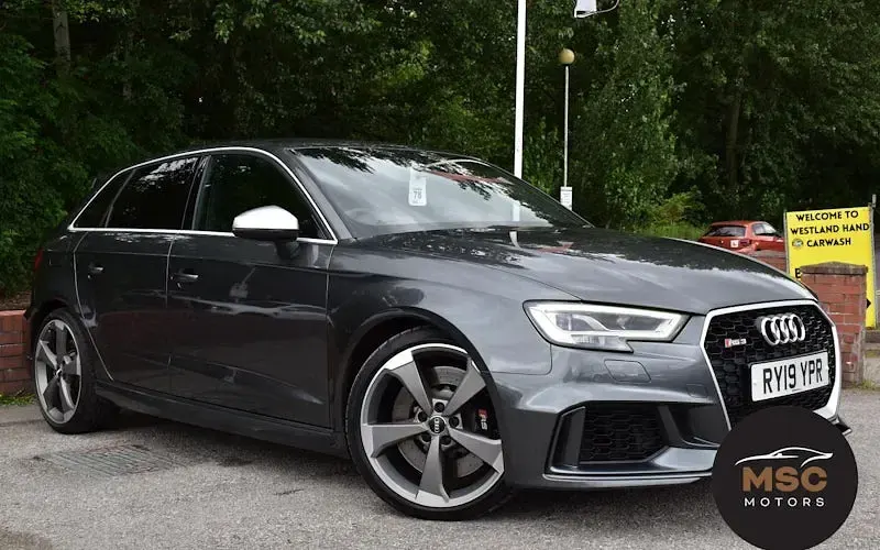 Used Audi RS3 Comfort 400 HP (294 kW) 2019 Grey Sedan