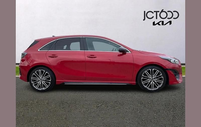 Used Kia Ceed GT-Line S 158 HP (116 kW) 2023 Red Hatchback