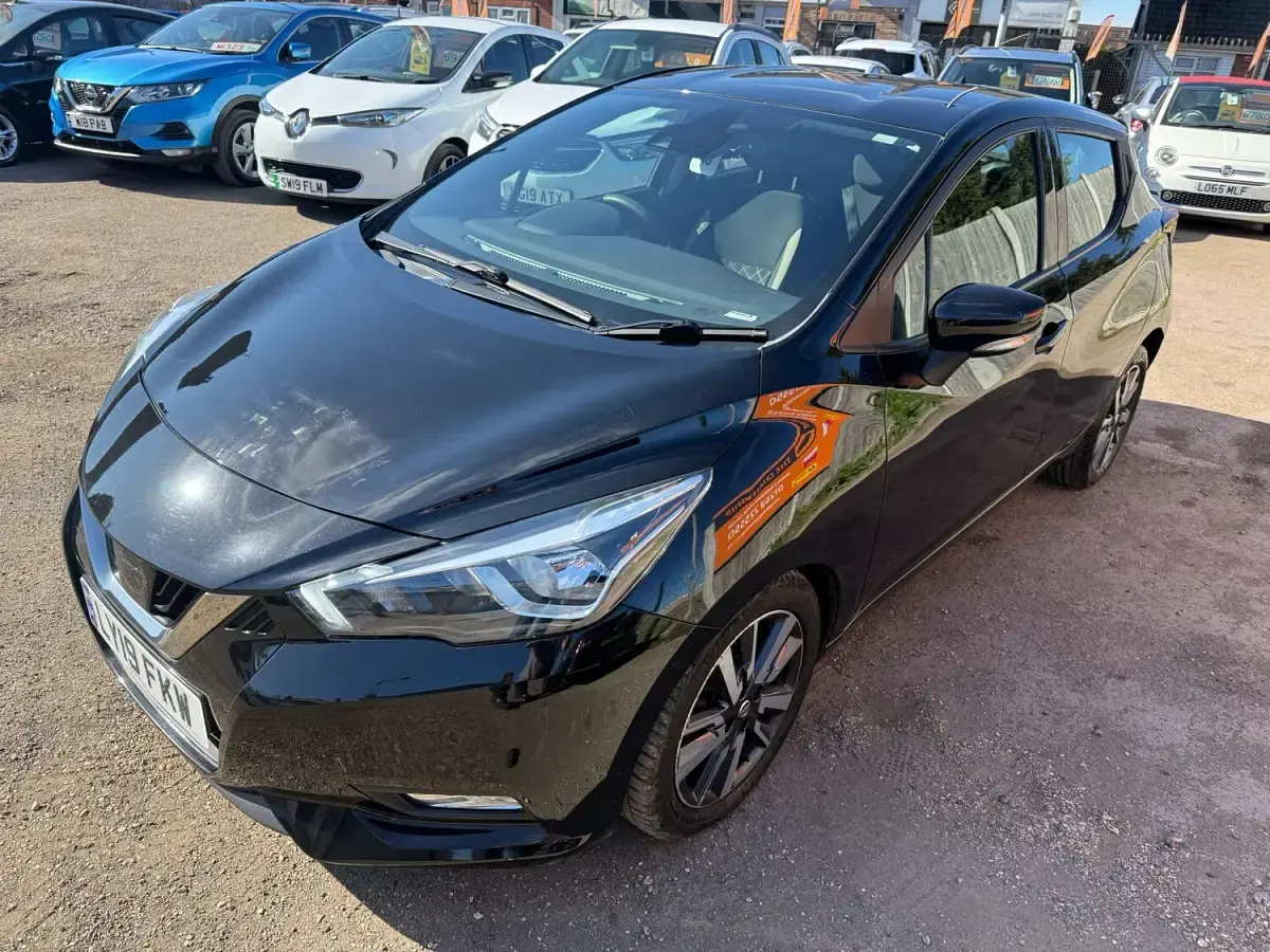 Used Nissan Micra Acenta Limited Edition 90 HP (66 kW) 2019 Black Hatchback