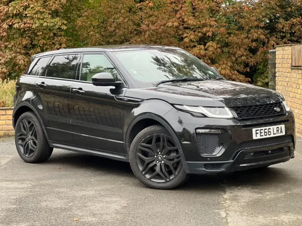 Used Land Rover Range Rover evoque HSE Dynamic 2016 Black Estate