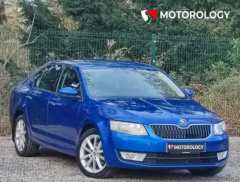 Used Skoda Octavia Elegance 150 HP (110 kW) 2014 Blue Hatchback