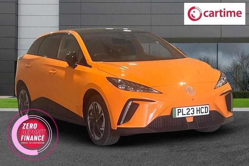 Orange Used 2023 MG MG4 EV Trophy Hatchback | £16,555 (Good price) - Image 1/4