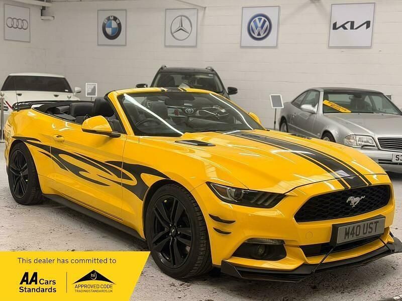 Used Ford Mustang Convertible 2016 Yellow Cabriolet
