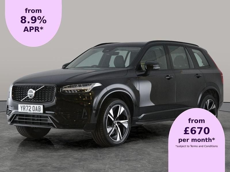 Black Used 2022 Volvo XC90 Plus SUV | £40,974 (Fair price) - Image 1/3
