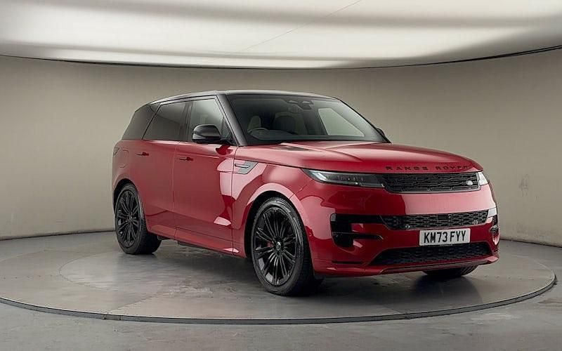 Used Land Rover Range Rover Sport SE Dynamic 441 HP (324 kW) 2023 Firenze red SUV