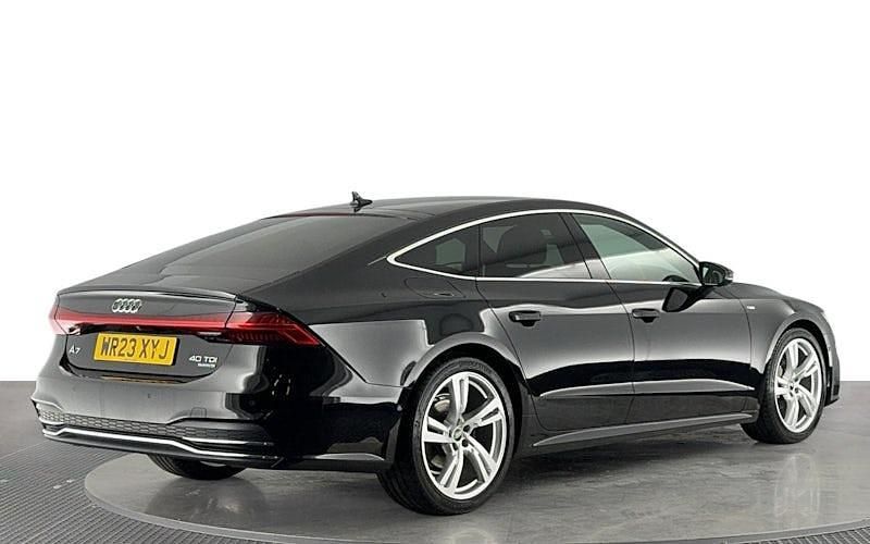 Used Audi A7 Sportback S-Line 204 HP (150 kW) 2023 Black Hatchback